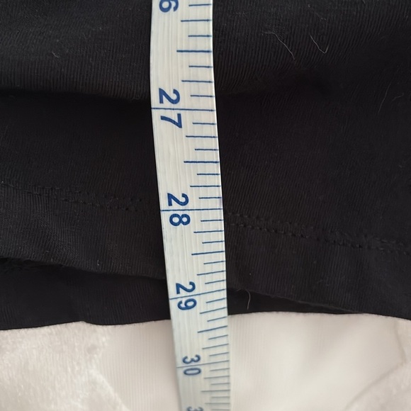 Catherines Black Short Sleeve Split Neck TopSize 1Xp=18/20 p - Picture 9 of 9